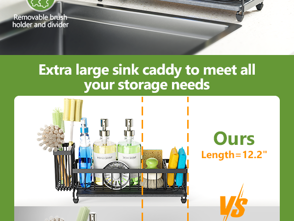 kitchen sink organizer