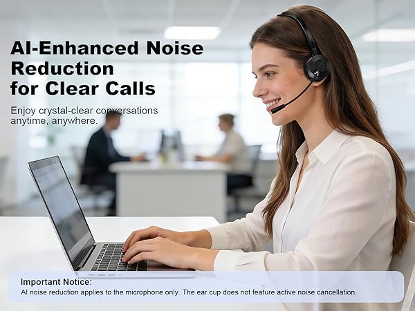 Bluetooth Headset with Microphone J1