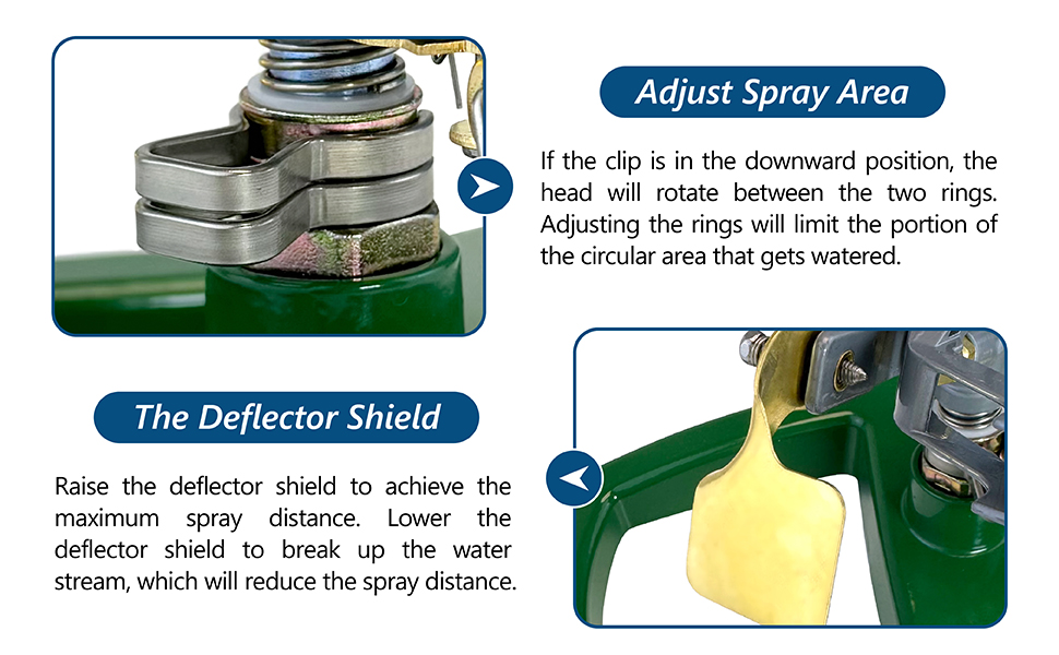 metal pulsation sprinkler details
