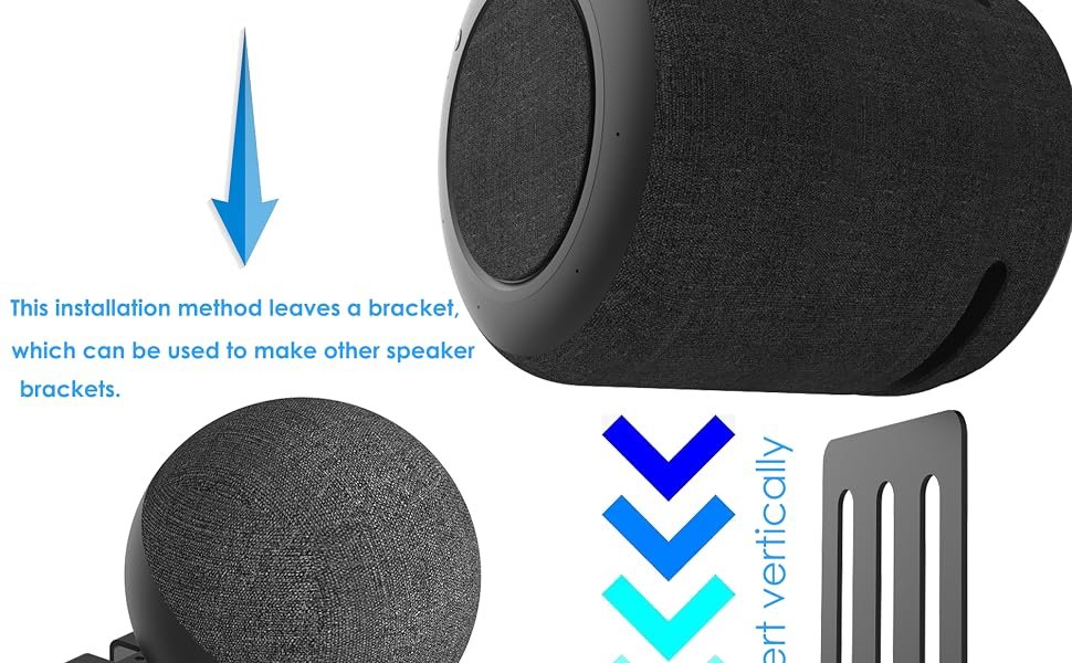  Wall-Mounted Speaker Stand 