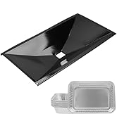 EasiBBQ 66037 Grease Tray with 6498 Aluminum Foil Liner for Weber Genesis II/LX 400 Series, Catch...
