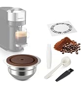 Saxiplles Reusable Mug-Size Coffee Pod for Nespresso Vertuo Pop, Next &amp; Plus – 230ml / 7.77oz Sta...