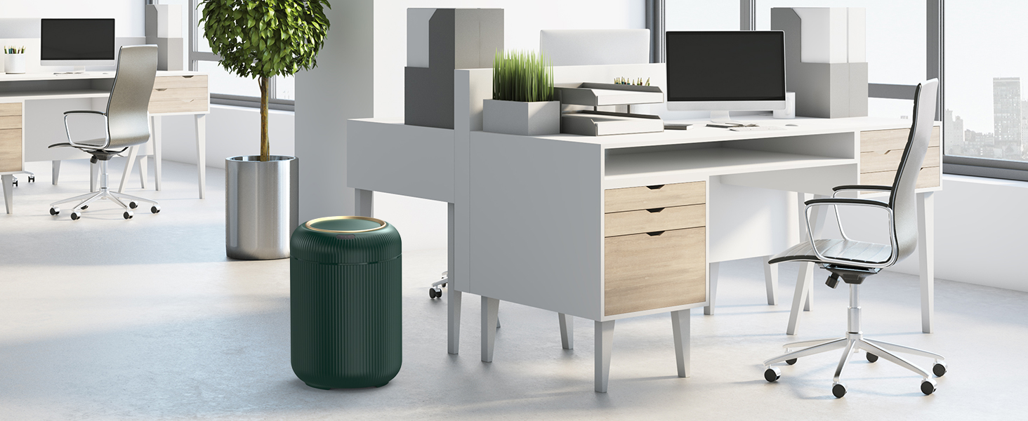 boho trash can