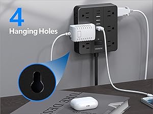 surge protector with usb ports