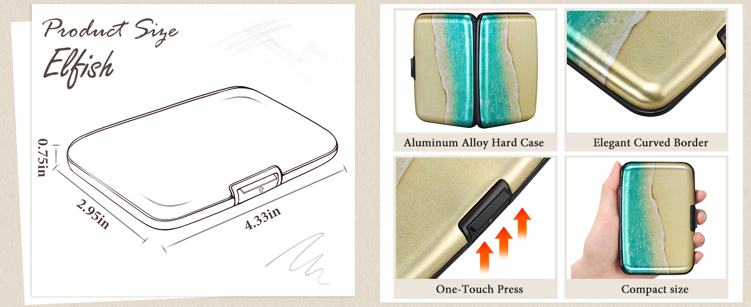 ELFISH credit card holder