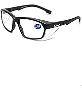 ProtectX Classic Safety Glasses, Anti-Fog Scratch Resistant Lenses, Protective Eyewear for Work, ...