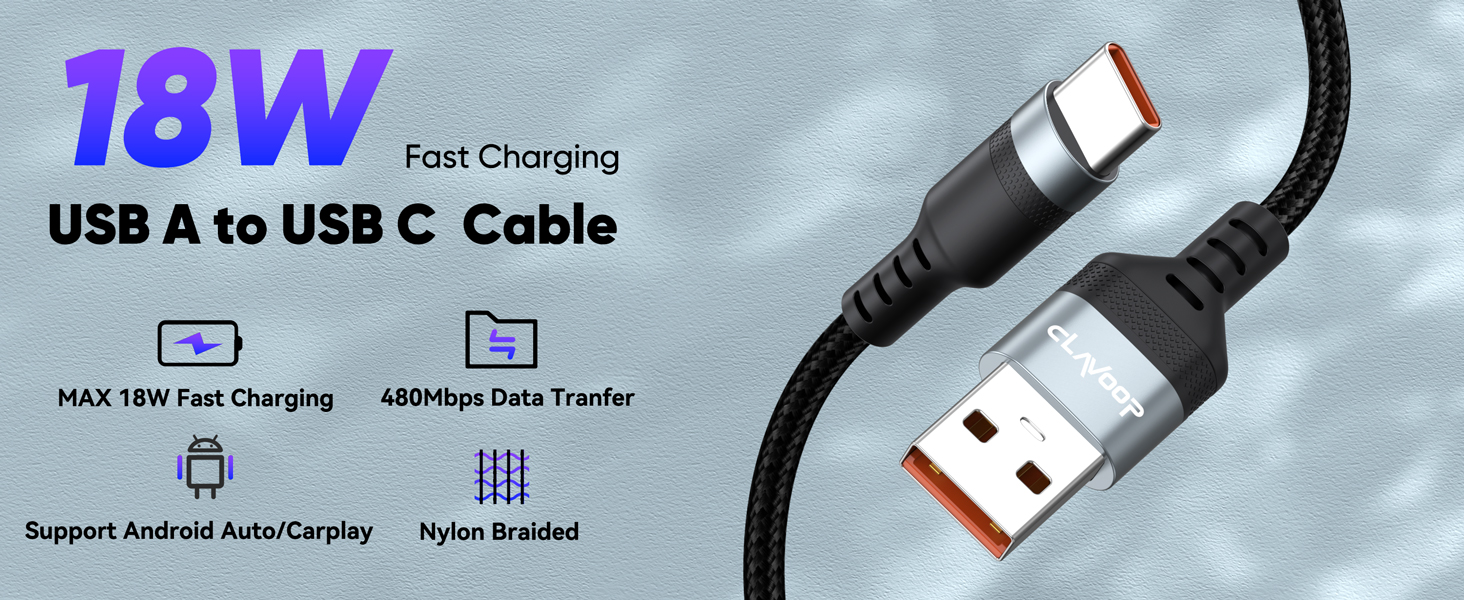 usb to usb c cable 20ft