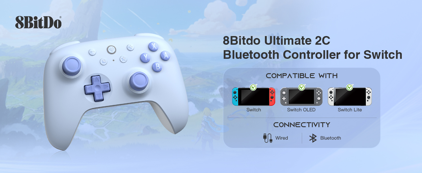 8Bitdo 2c ultimate controller