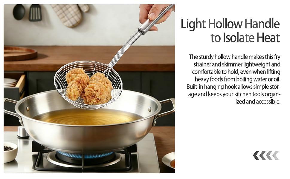 Deep Fry Spider Strainer