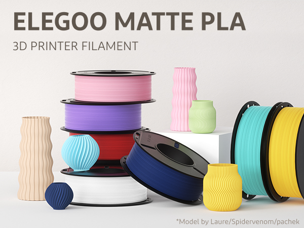 ELEGOO MATTE PLA 3d printer Filament 1.75mm