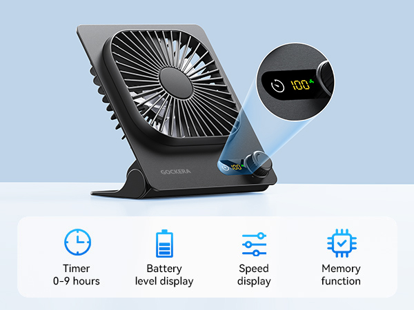 portable desk fan