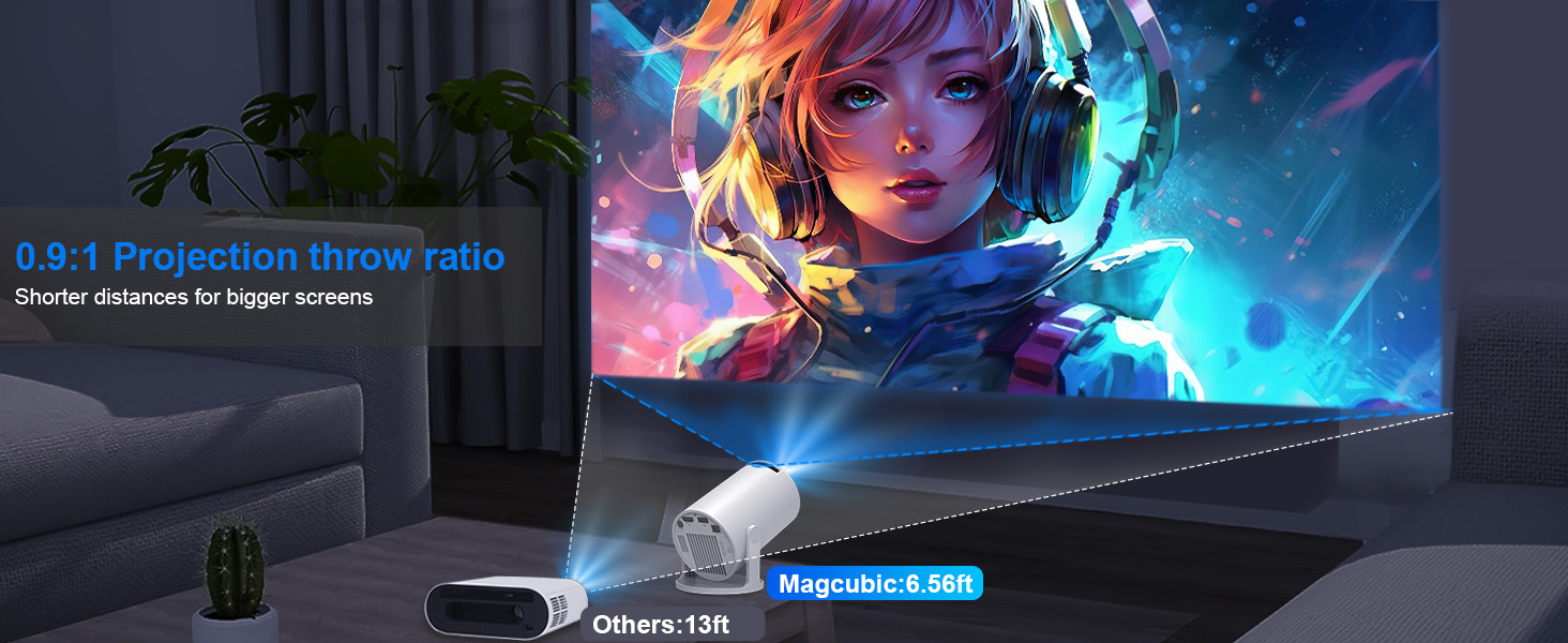 HY300Pro portable projector