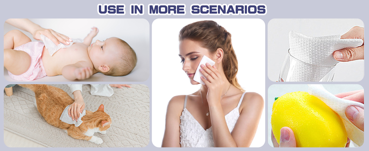 disposable face towel