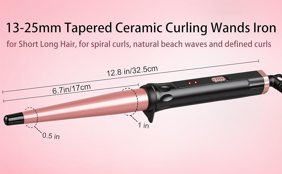 1/2-inch to 1-inch Curling Iron 