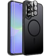 Ezanmull for Samsung Galaxy A36 5G Phone Case Magnetic Shockproof, [Fit for MagSafe] [Glass Scree...