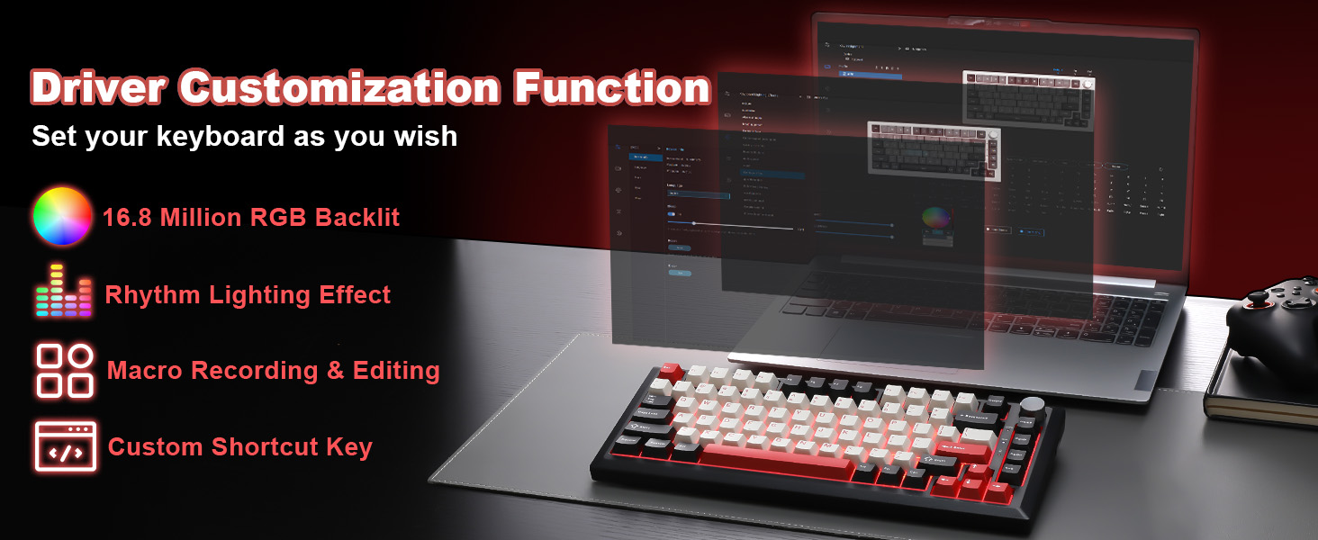 Y75 Wireless Mechanical Keyboard
