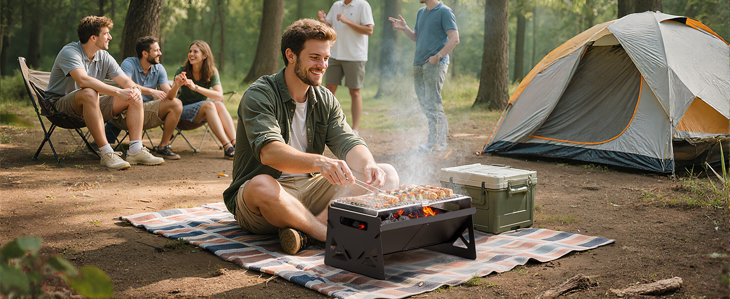 barbecue grill, portable fire pit for camping