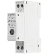 WCB1 Smart WiFi Switch Timer 1P 18mm 63A Circuit Breaker Relay DIN Rail Smart Energy Monitor Mete...