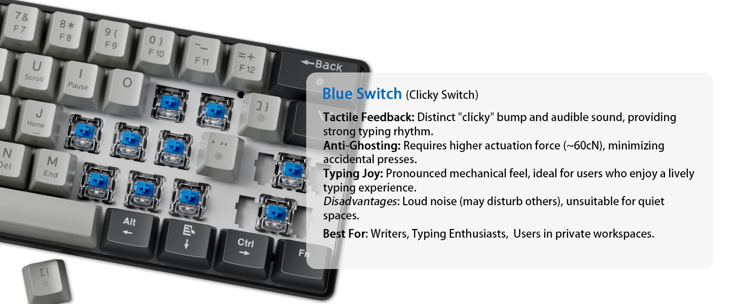 abucow mechanical keyboard