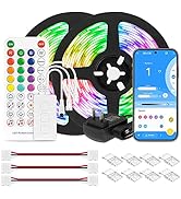 BTF-LIGHTING SP617E WS2814 RGBW IC Bluetooth Music APP Addressable RGB+White LED Strip Kit