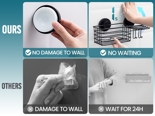 suction cup shower caddy suction shower caddy bathroom caddy for shower bathroom organizer shower