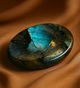 Labradorite Crystal Thumb Worry Stones