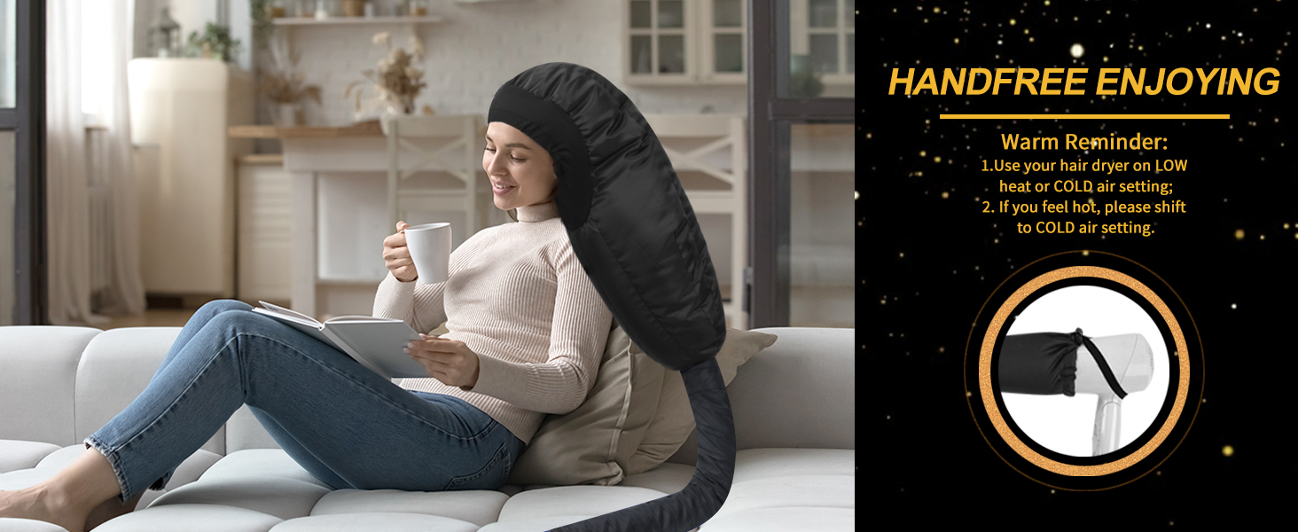 blow dryer cap attachment