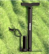 VIMILOLO Bike Pump Portable, Ball Pump Inflator Bicycle Floor Pump with high Pressure Buffer Easi...