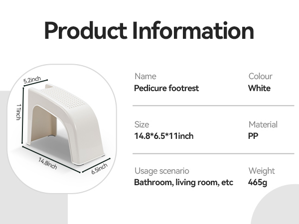shower foot rest
