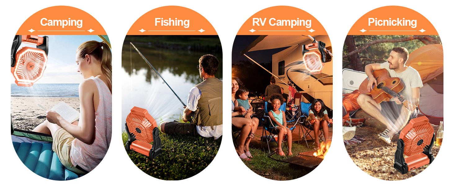 Camping fan