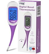 FDK Digital Basal Body Thermometer, 1/100th Degree ±0.1? High Precision, Accurate BBT Thermometer...