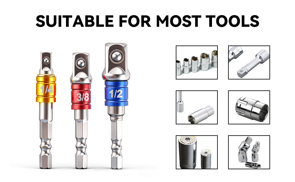 SUITABLE FOR MOST TOOLS