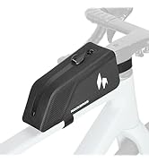 ROCKBROS Top Tube Bike Frame Bag Waterproof Stable &amp; Complete Set 1L Bicycle Storage Front Bag E-...