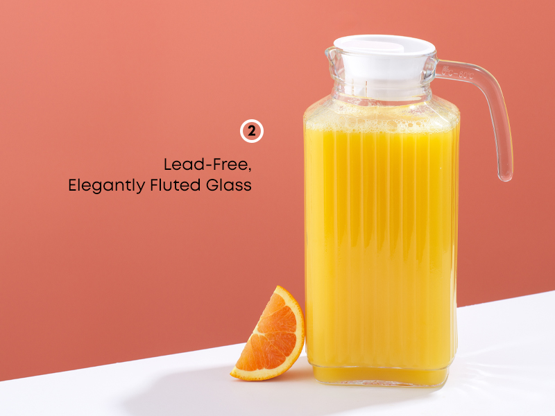 glass pitcher