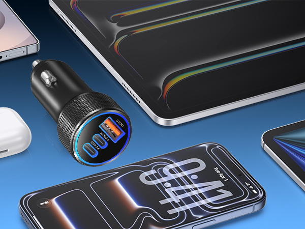 usb c fast car charger