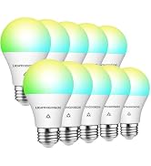 Lightinginside Matter Smart Light Bulbs 10 Pack, Compatible with Alexa/Siri/Apple Home/Google Hom...