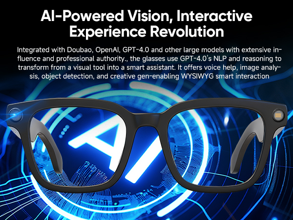 Jxpuk AI Smart Glasses with Camera