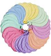 32 Pack Pastel Balloons 36 inch Multicolor Macaron Balloon for Day Girls Birthday Bab...