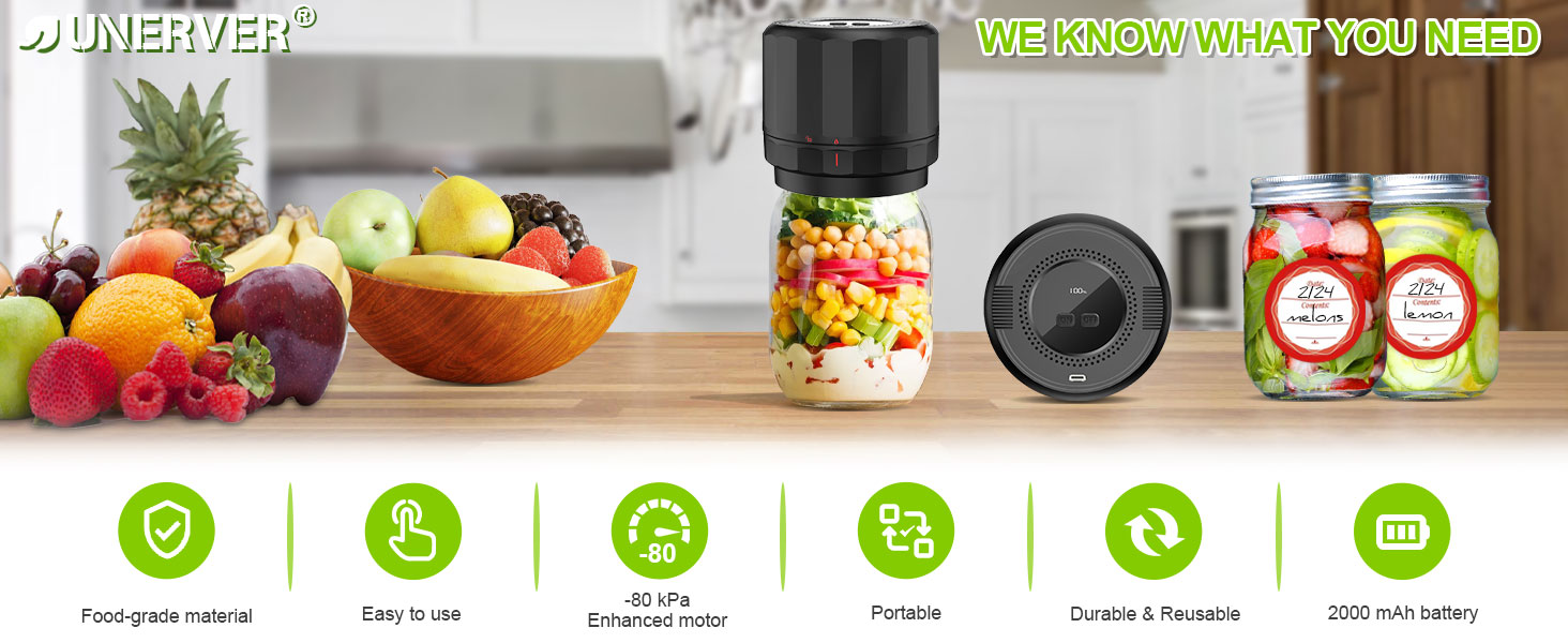 mason genie vacuum sealer kit