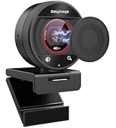 Galyimage 4K Computer Camera with Mics, 4K@30fps Webcam,1080p@60fps &amp; PDAF Autofocus, 78° FOV, US...