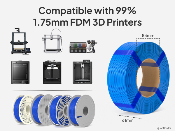 compatible with 99% fdm 3d printers
