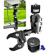 ORLN'K for Starlink Mini RV Ladder Pole Mount, Roof Rack Mount Clamps for RV, Boat, Yacht (Stainl...