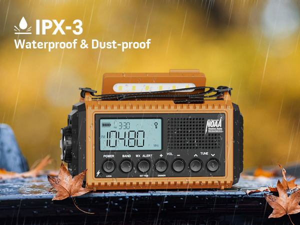 waterproof radio
