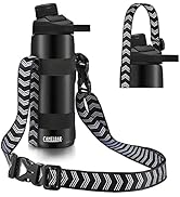 EasyAcc Water Bottle Handle Shoulder Strap, for 12oz - 64 oz Hydro Flask Wide Mouth Water Bottles...