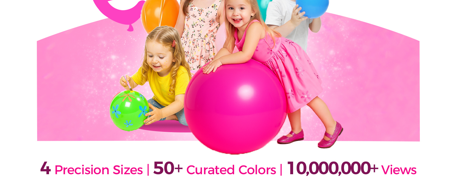 pastel orange balloons