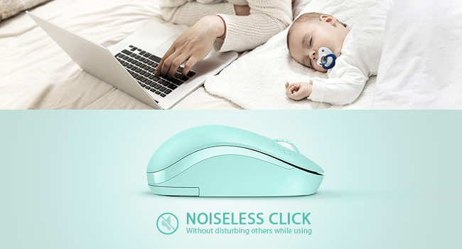 quiet wireless mouse