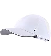 Connectyle Mens Womens Quick Dry Performance Running Cap Lightweight Reflective Sports Hat UPF 50...