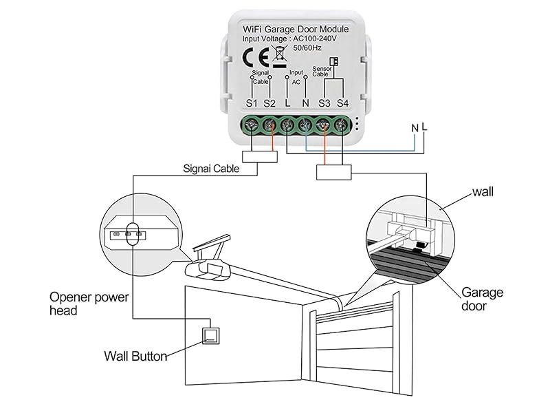 side garage door opener