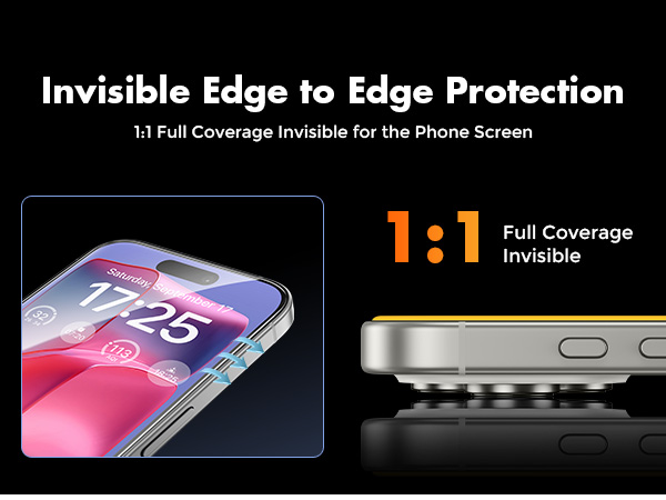 UNBREAKcable iPhone 16 Pro Screen Protector Tempered Glass