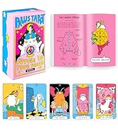 Wyspell Cat Tarot Cards: A 78-Card Tarot Deck with Guidebook for Beginners - Beautiful Unique Dec...